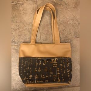 One of a kind Vegan purse Canadian made by Echoes in the Closet.